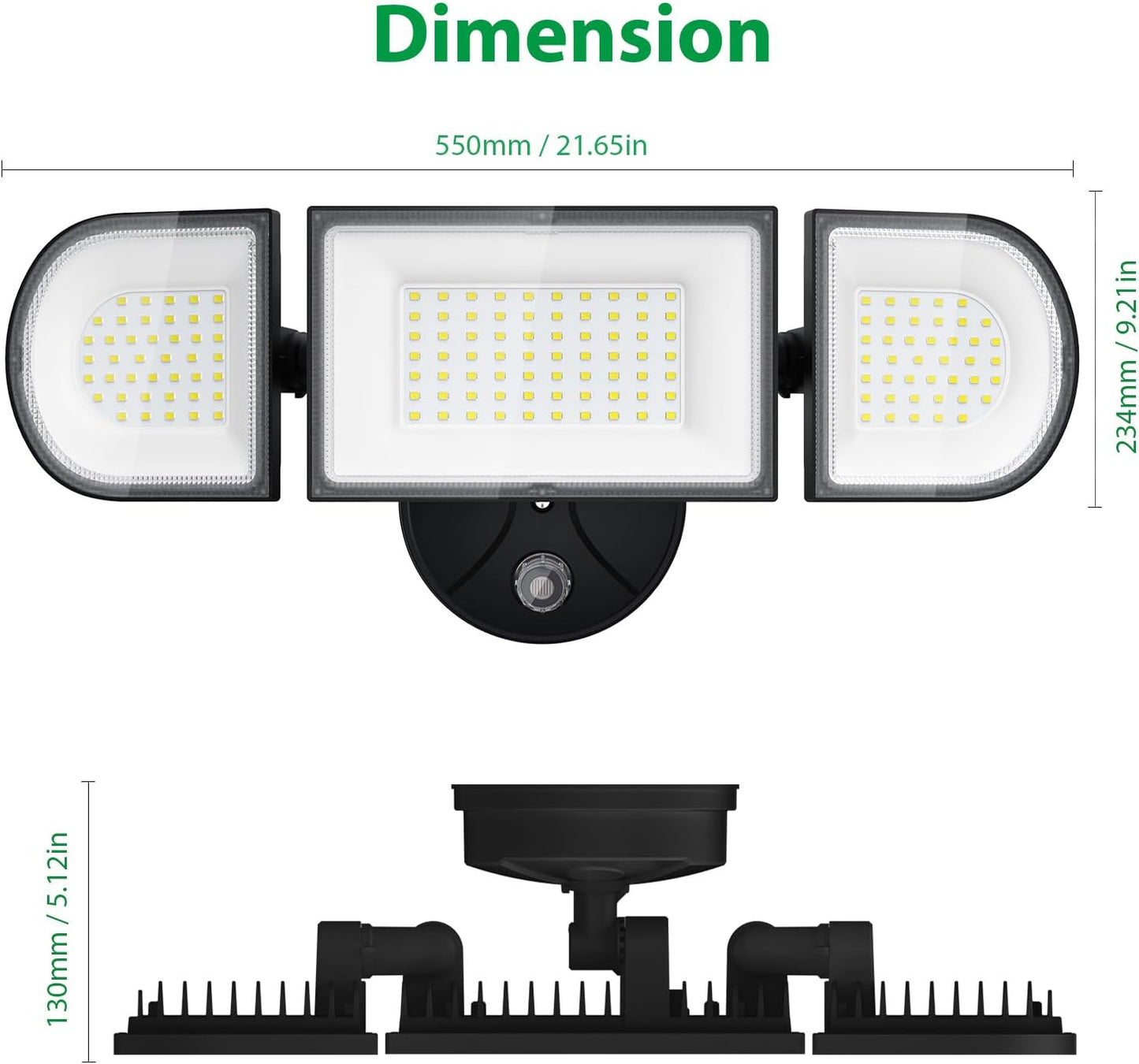 iMaihom 180W Dusk to Dawn Flood Lights