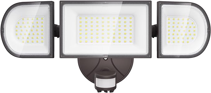 iMaihom 100W Motion Sensor LED Security Light - Black