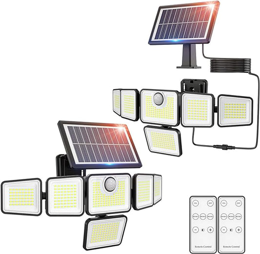 iMaihom 6 Heads Solar Outdoor Motion Lights