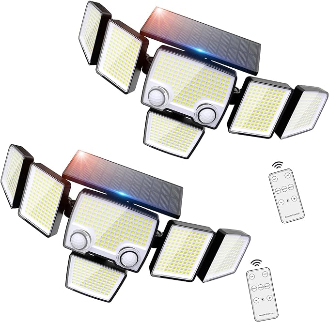 iMaihom 2 Motion Sensors Solar Outdoor Lights