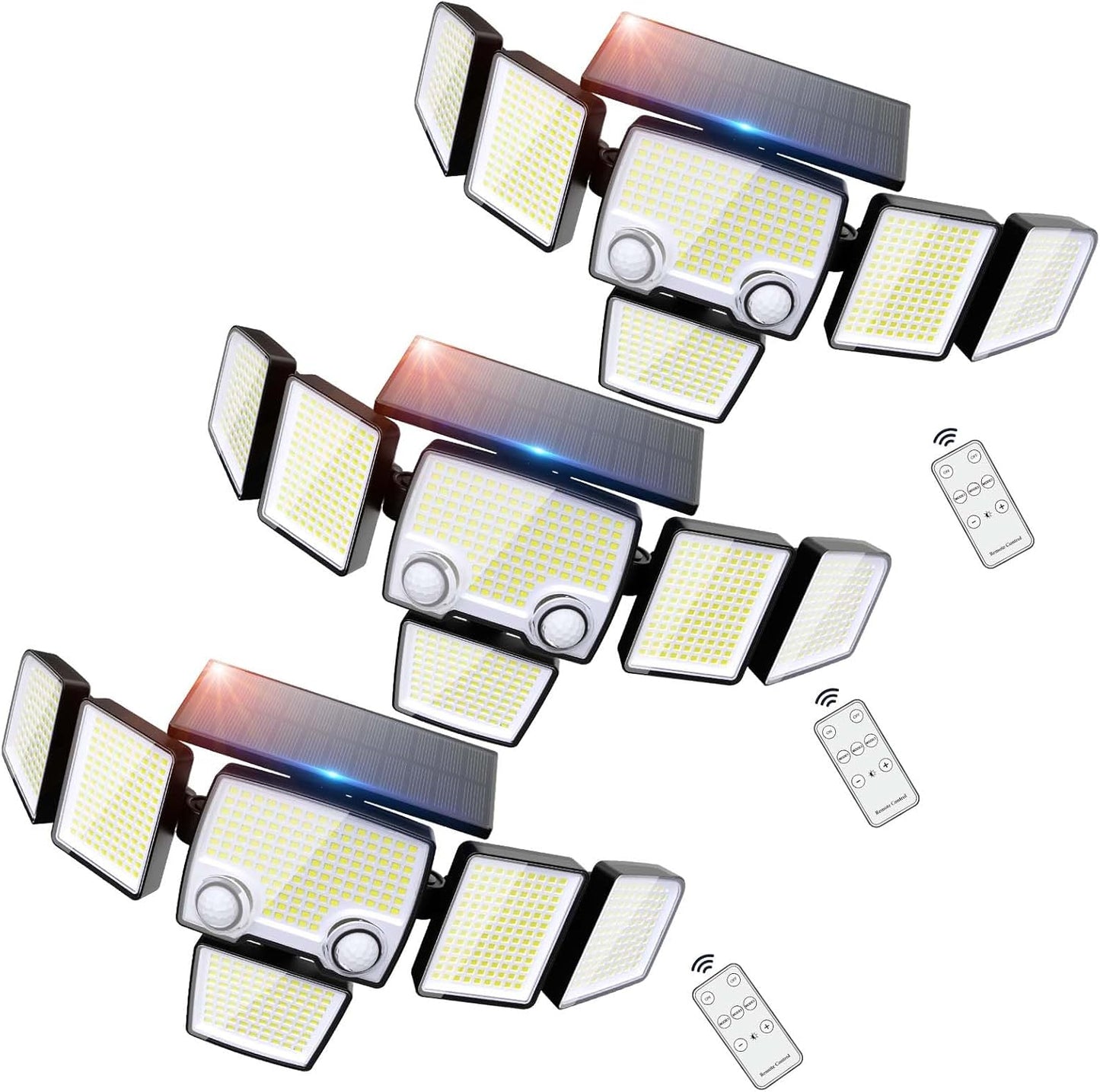 iMaihom 2 Motion Sensors Solar Outdoor Lights