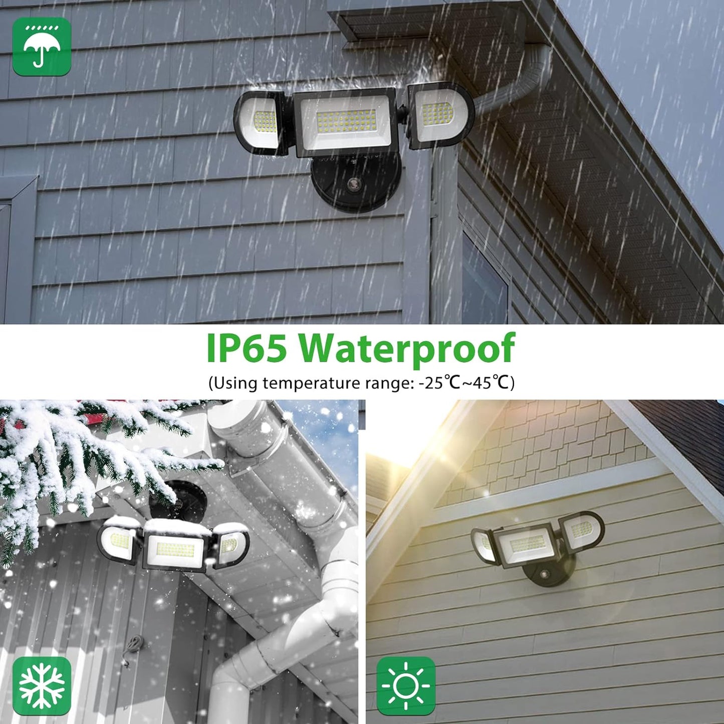 iMaihom 65W Dusk to Dawn LED Outdoor Lights