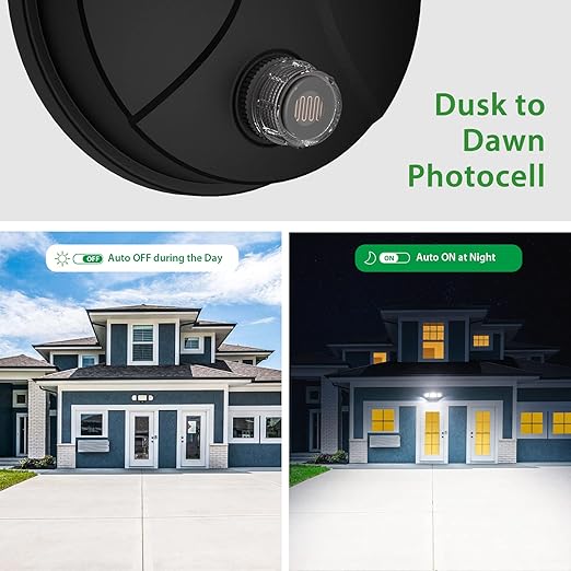 iMaihom 65W Dusk to Dawn LED Outdoor Lights