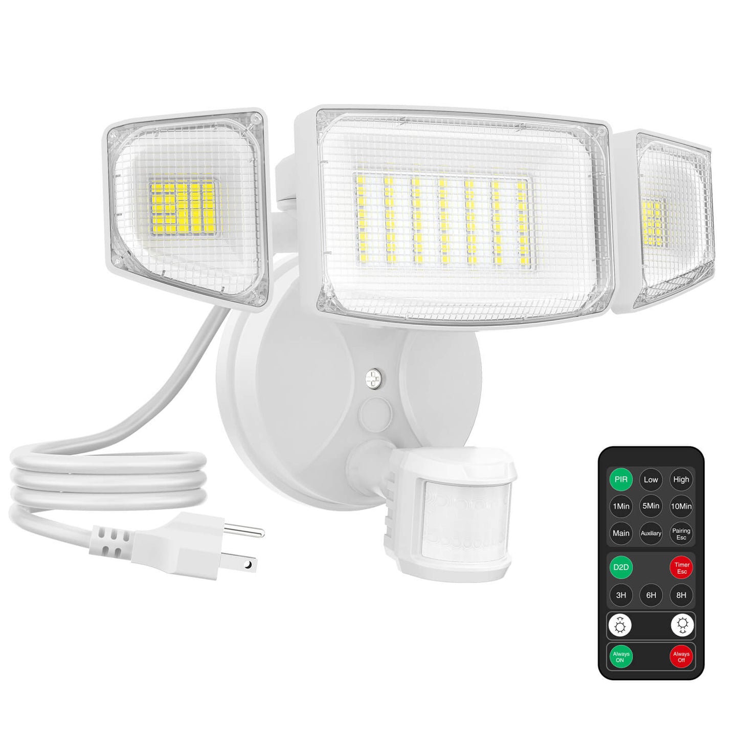 iMaihom 65W Plug-in 2 Sensor Light with Remote