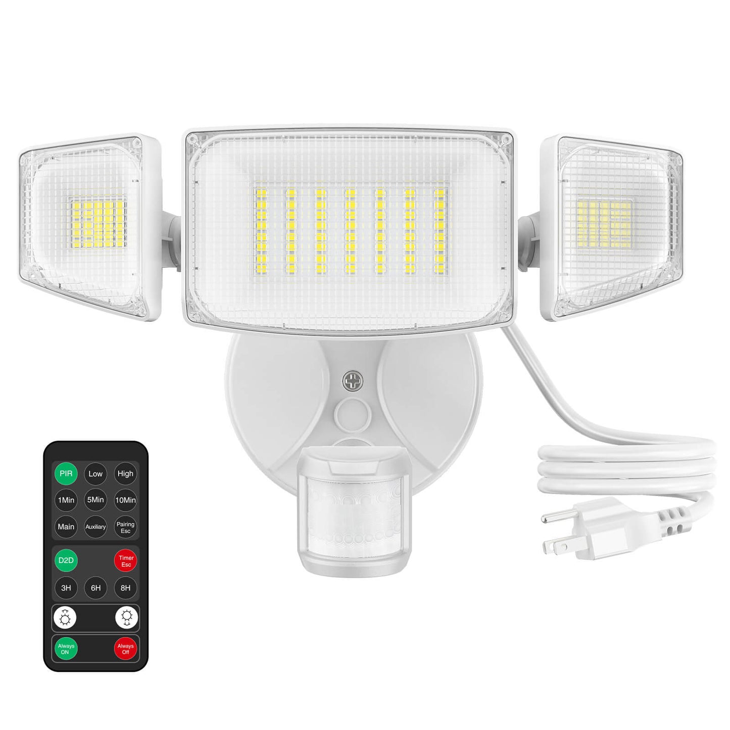 iMaihom 65W Plug-in 2 Sensor Light with Remote
