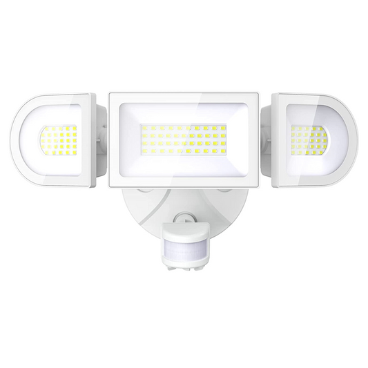 50W Motion Sensor Security Light White