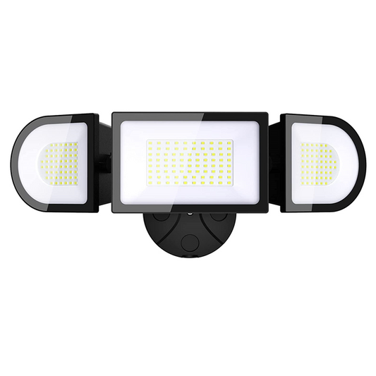 100W Outdoor LED Security Light Black