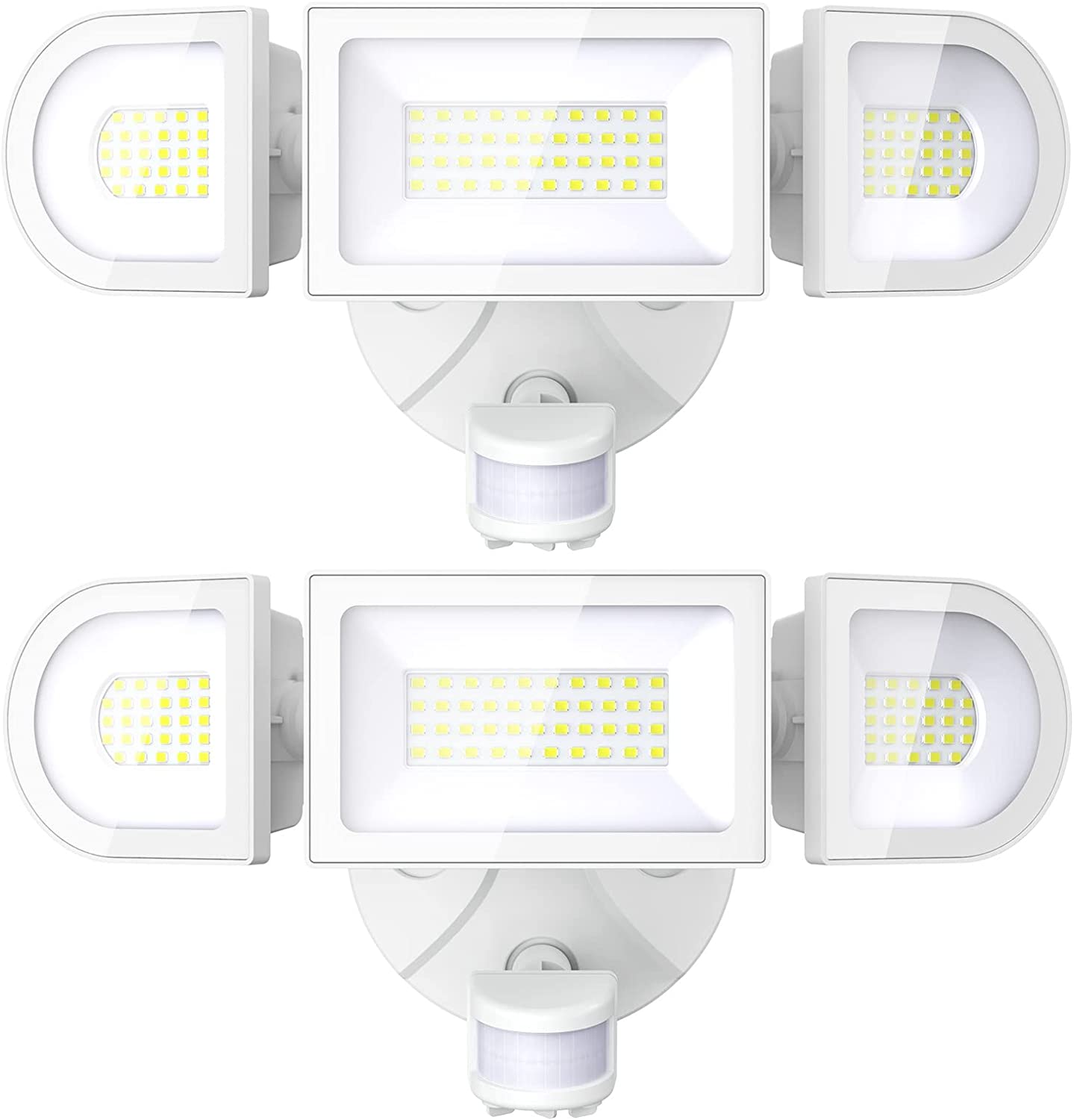 50W Motion Sensor Security Light White