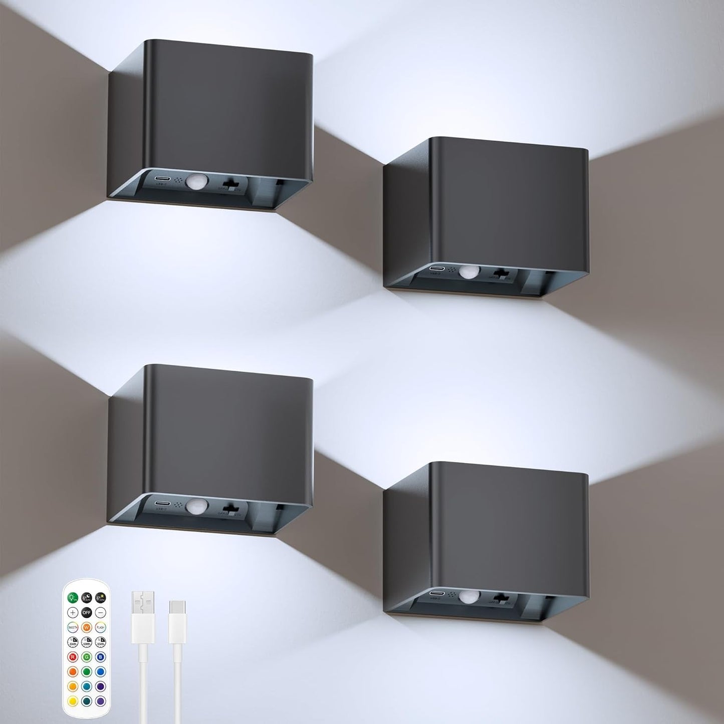 iMaihom Motion Sensor Wall Light with Remote