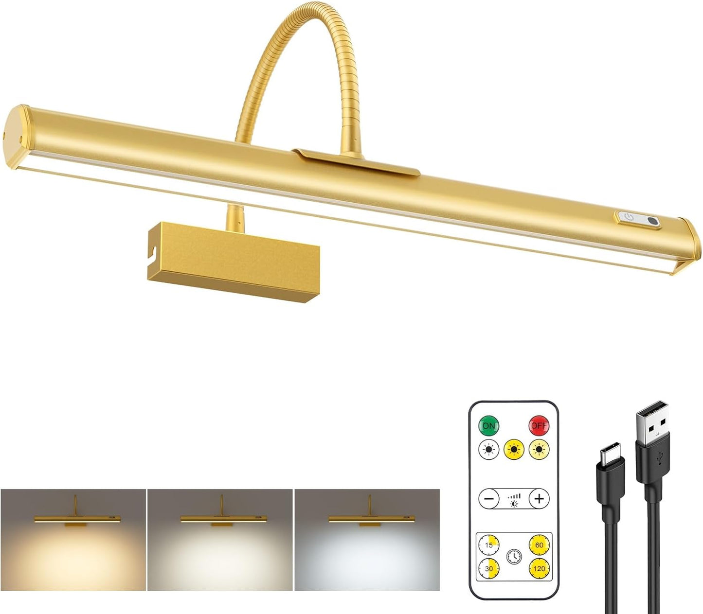 iMaihom Rechargeable Picture Light for Wall