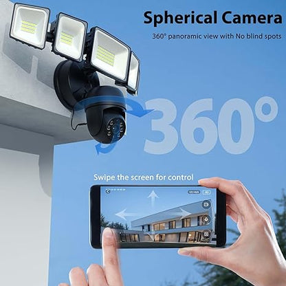 iMaihom Outdoor Motion-Activated Floodlight Camera