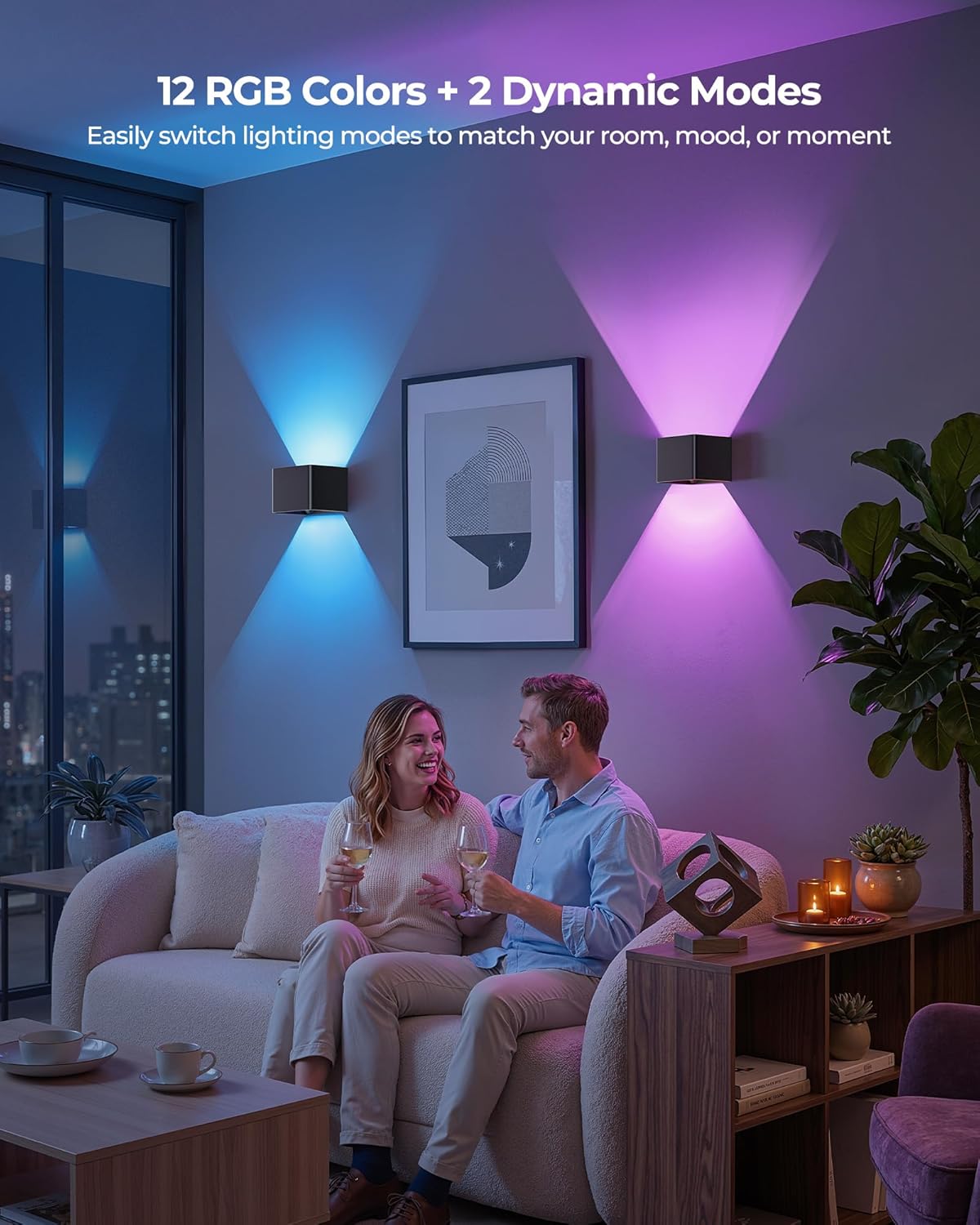 iMaihom Motion Sensor Wall Light with Remote