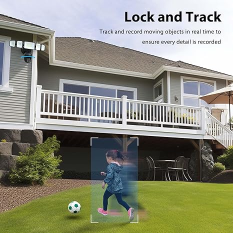 iMaihom Outdoor Motion-Activated Floodlight Camera