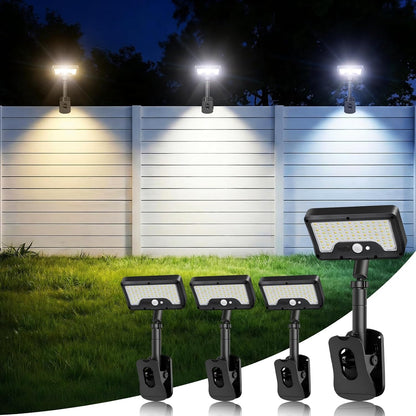 iMaihom Clip On Solar Lights Outdoor with Motion Sensor