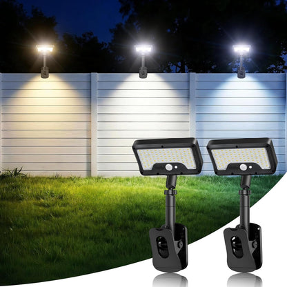 iMaihom Clip On Solar Lights Outdoor with Motion Sensor
