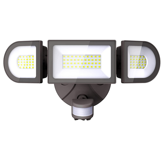 50W Motion Sensor Security Light Brown