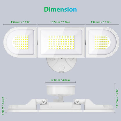 100W Outdoor Security Light White